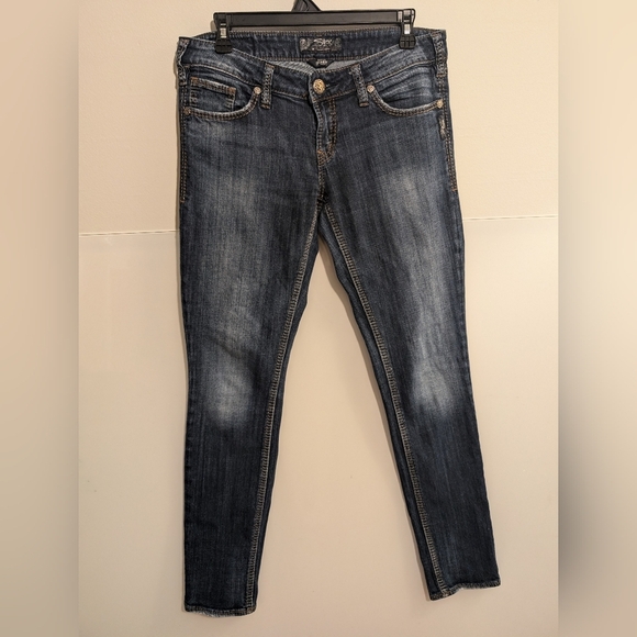 Silver Jeans Women's Aiko Skinny Jeans size 29 x 31 - Picture 8 of 11